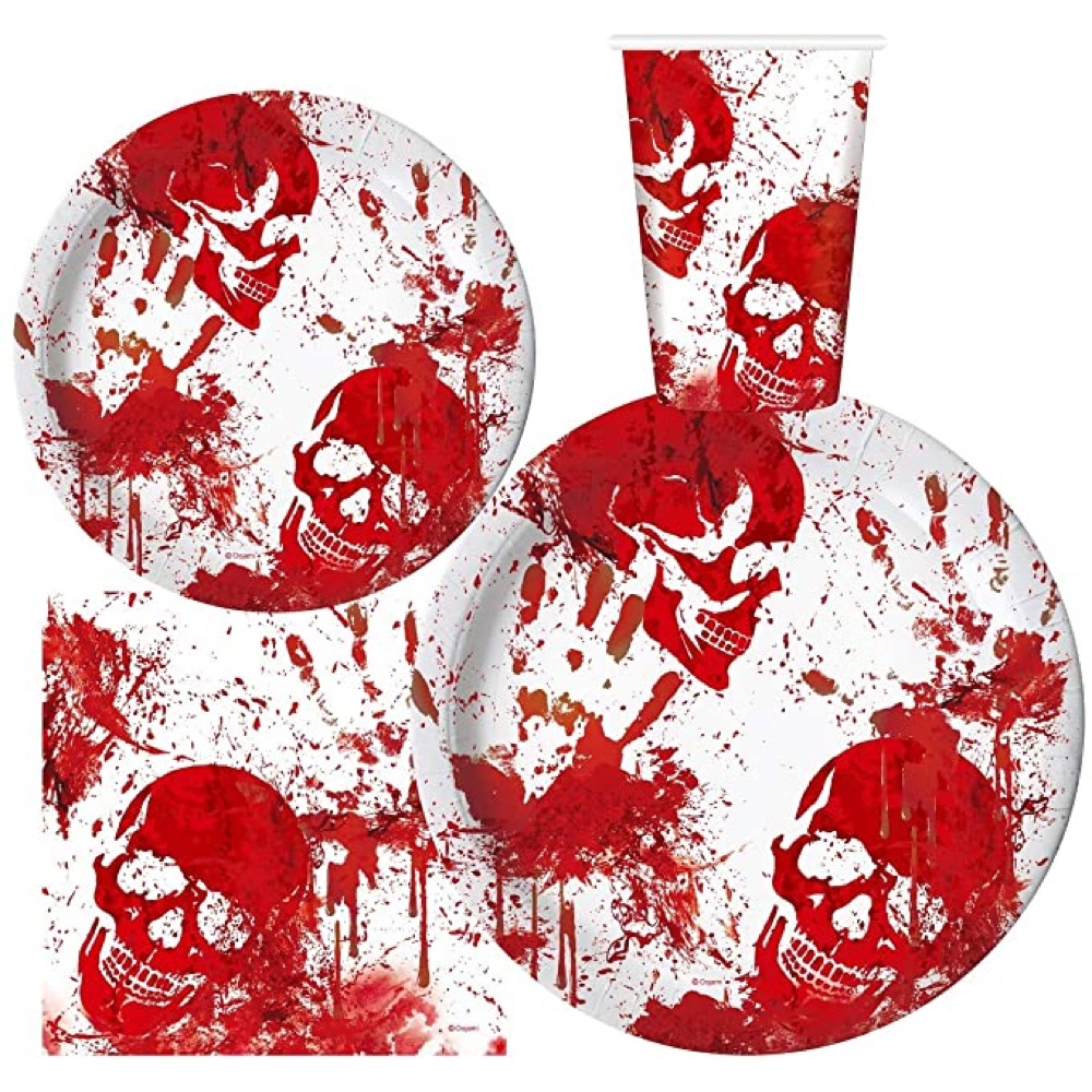 Horror Themed Party - Scary Horror Party Ideas for Decorations and Supplies - Tableware