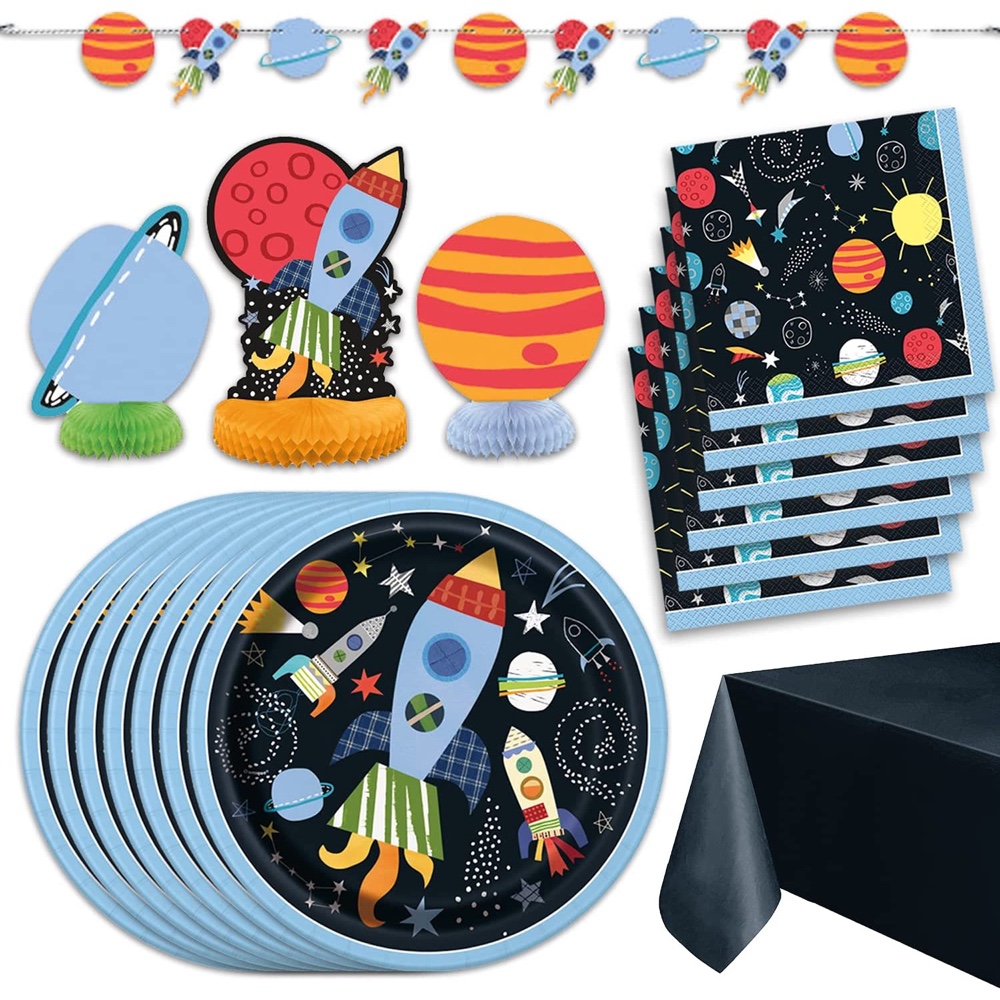 Space Themed Party - Party Supplies and Decoration Ideas - Tableware
