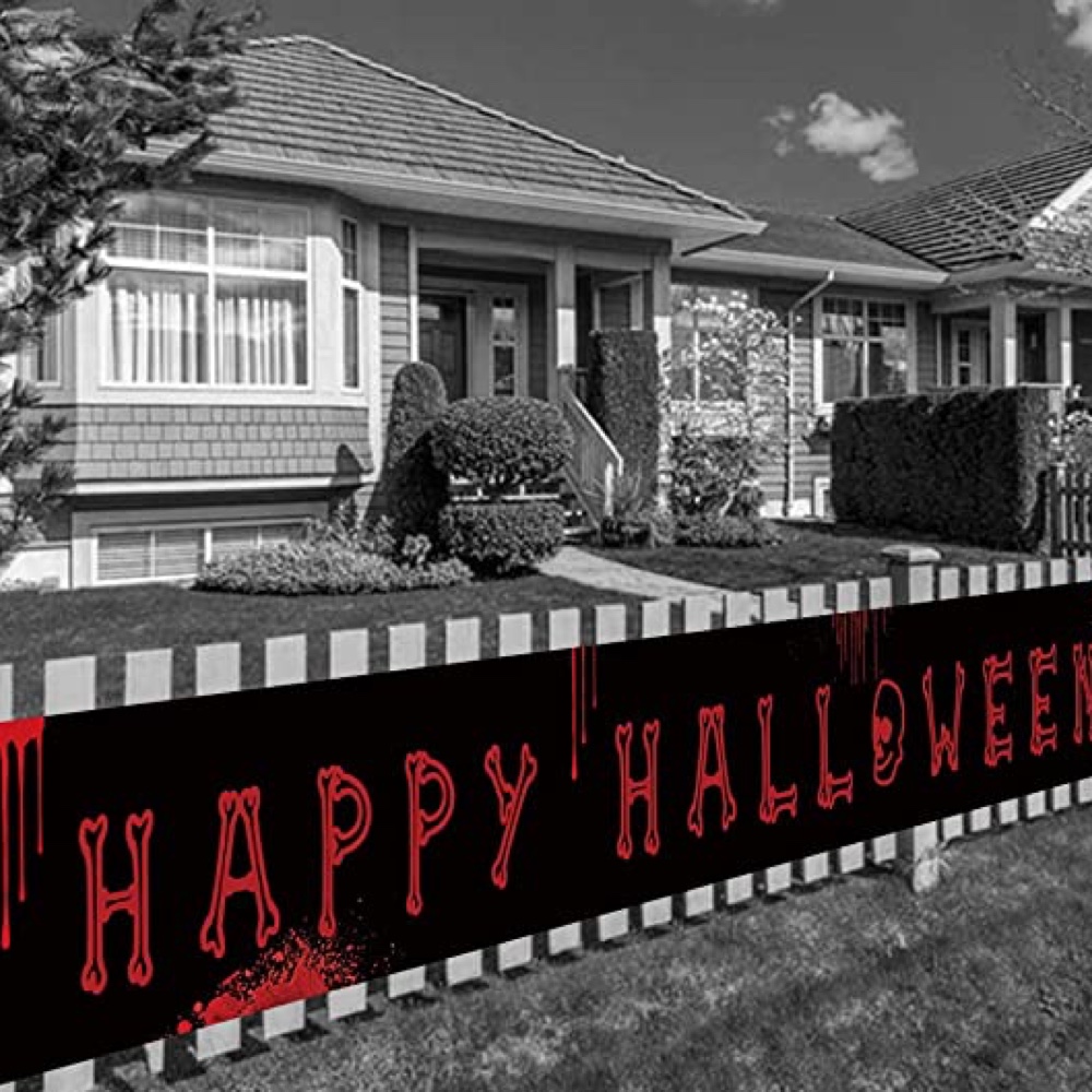 Horror Themed Party - Scary Horror Party Ideas for Decorations and Supplies - Yard Banner