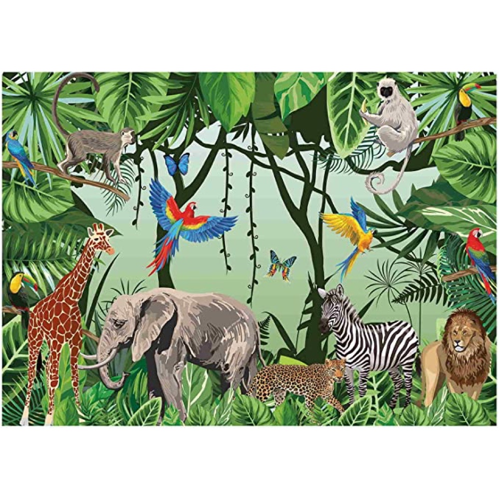 Animal Kingdom Themed Party - Party Ideas - Supplies and Decorations for Birthday Party - Backdrop