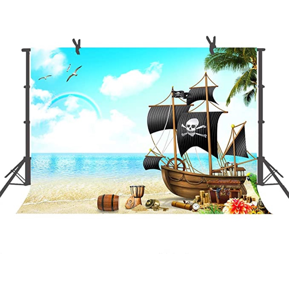 Pirates of the Caribbean Themed Party Ideas and Party Supplies - Backdrop