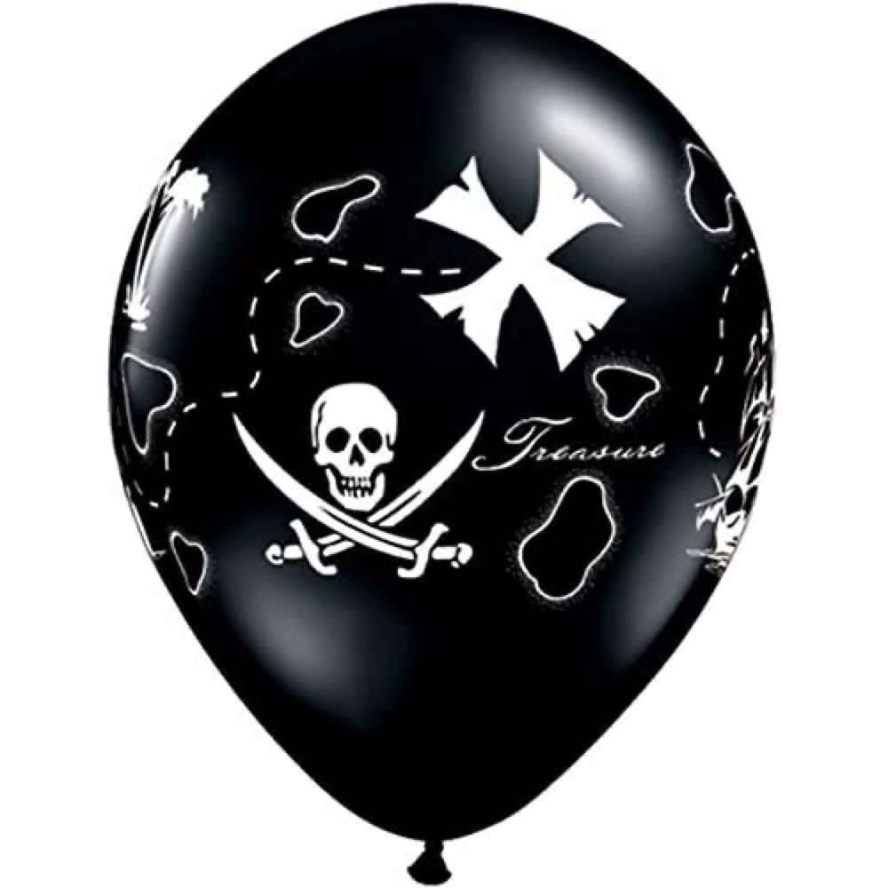 Pirates of the Caribbean Themed Party Ideas and Party Supplies - Balloons