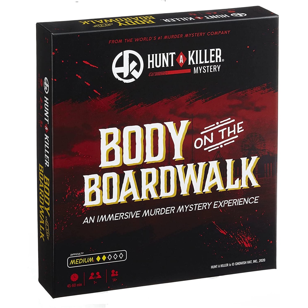 Christmas Murder Mystery Themed Party - Xmas Party Supplies - Games - Decorations - Body on the Boardwalk