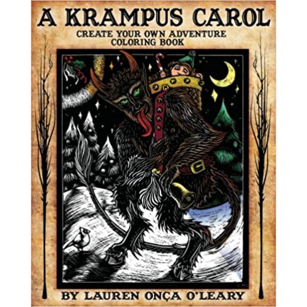 Krampus Themed Christmas Party - Xmas Party Ideas - Party Supplies and Decorations - Coloring Book
