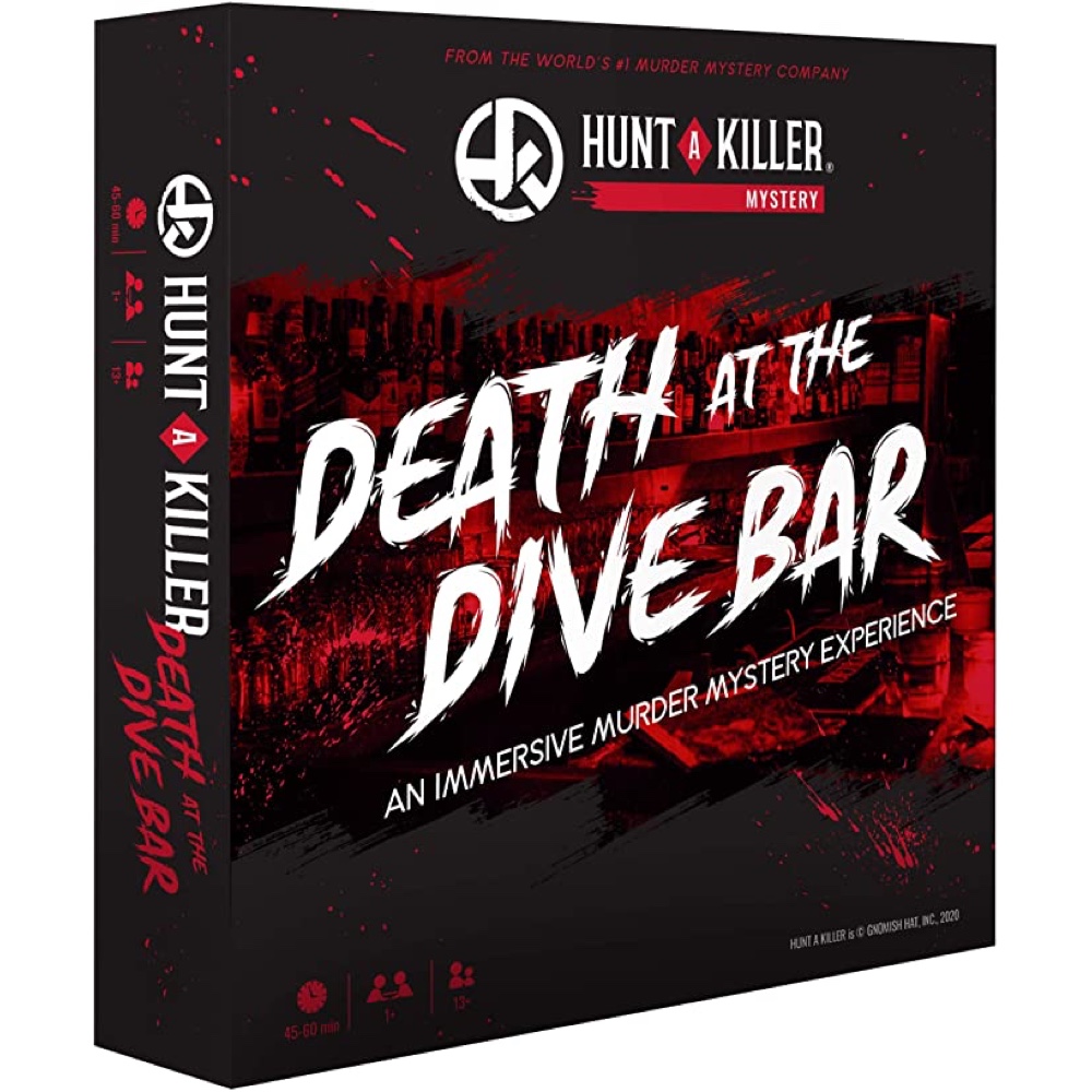 Christmas Murder Mystery Themed Party - Xmas Party Supplies - Games - Decorations - Death at the Dive Bar