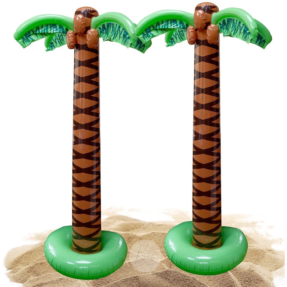 Seaside Themed Party - Beach Party Ideas - Party Supplies - Inflatable Palm Trees