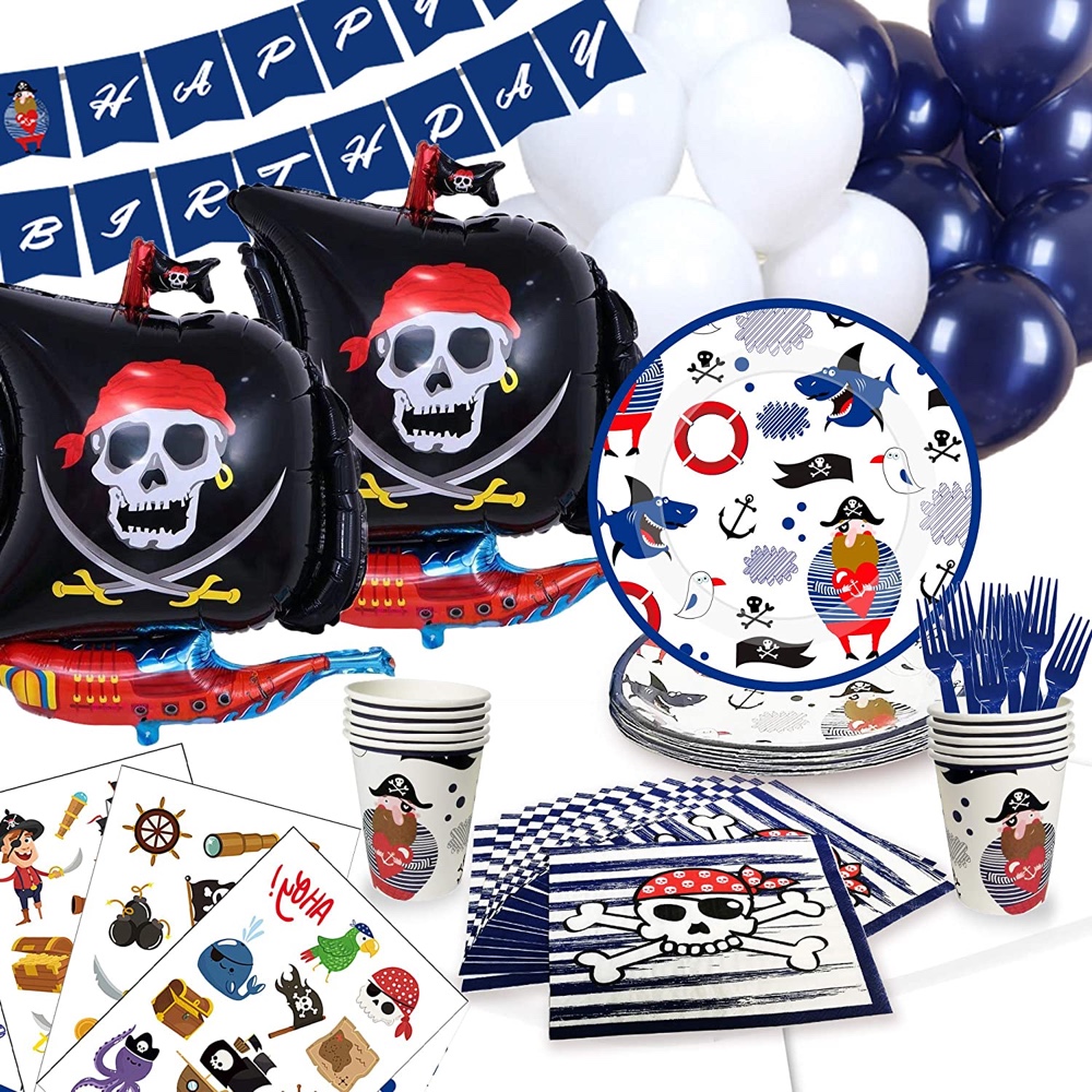 Pirates of the Caribbean Themed Party Ideas and Party Supplies - Party Set - Party Kit