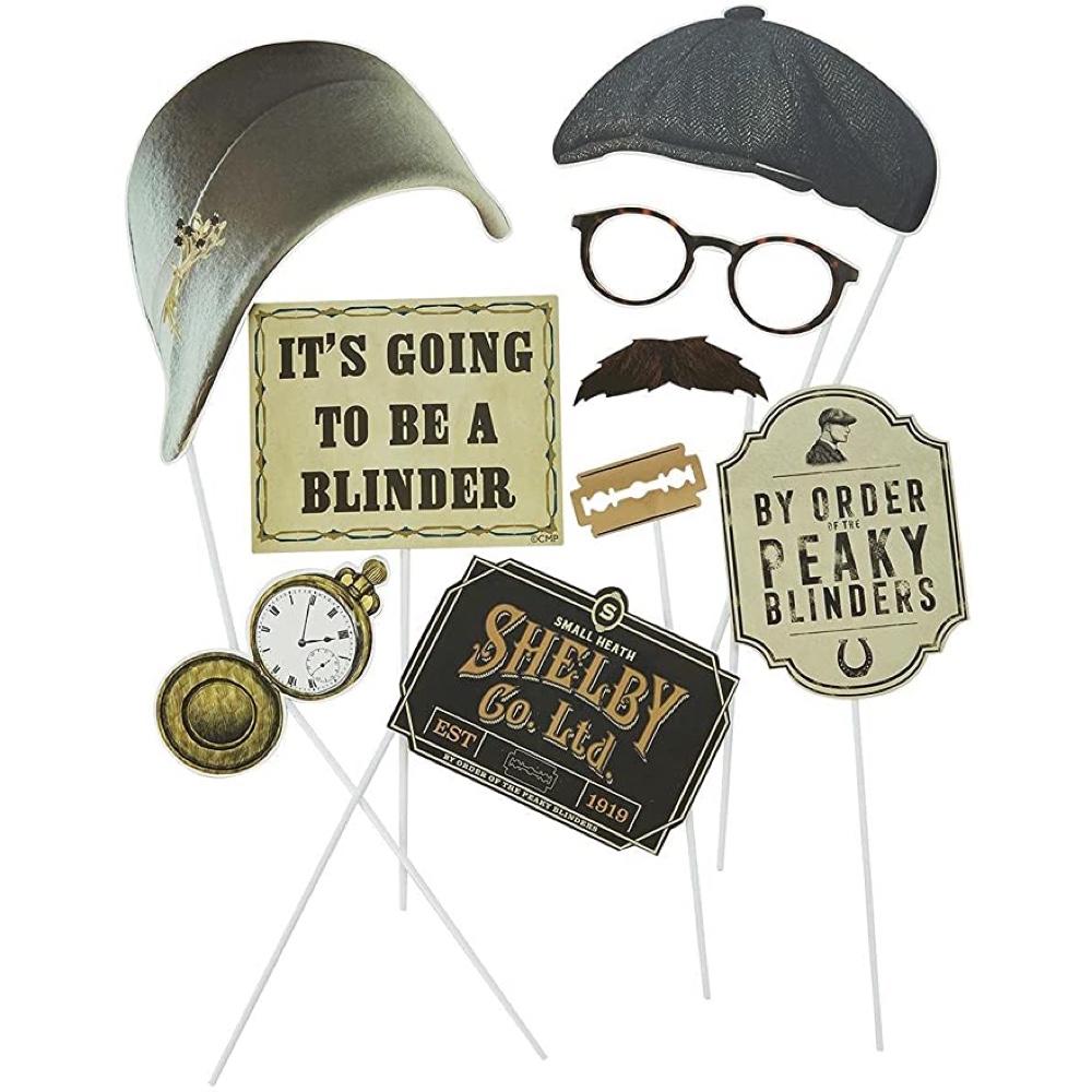 Peaky Blinders Themed Party - Birthday Party Ideas - Decorations - Party Supplies - Photo Props