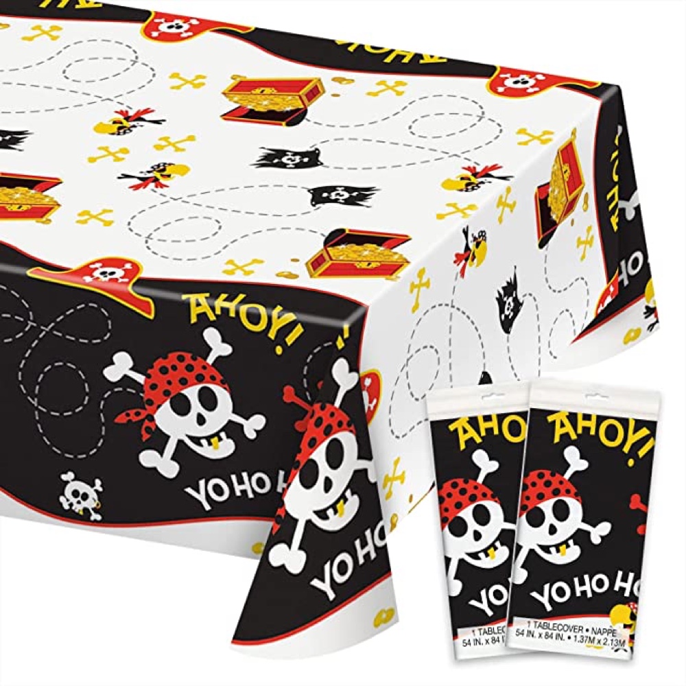Pirate Themed Party - Birthday Party Ideas - Party Supplies and Decorations - Tablecloth
