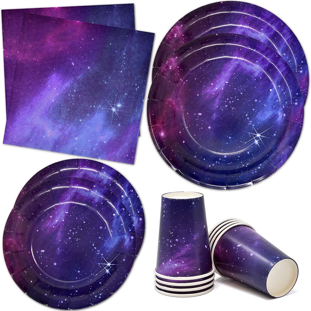 Sci-Fi Themed Party Ideas - Outer Space Party Supplies and Decorations - Tableware