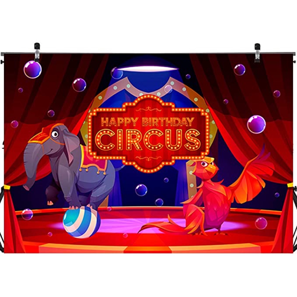 Circus Themed Party - Birthday Party Ideas - Party Supplies - Decorations - Food - Games - Backdrop