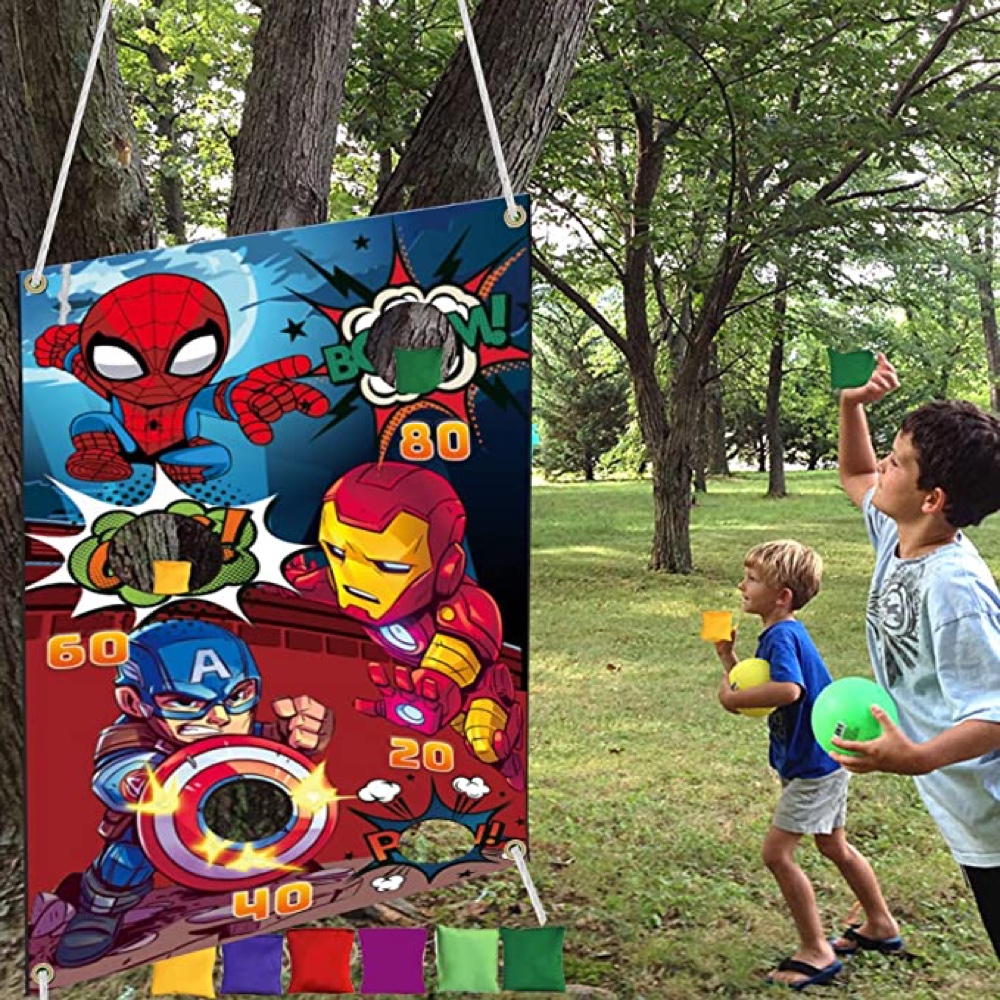 Heroes vs Villains Themed Party - Decorations - Party Supplies - Games - Party Games