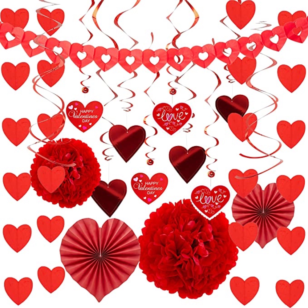 Valentine's Day Themed Cocktails Party - Ideas - Decorations - Party Supplies - Food - Party Decorations Set