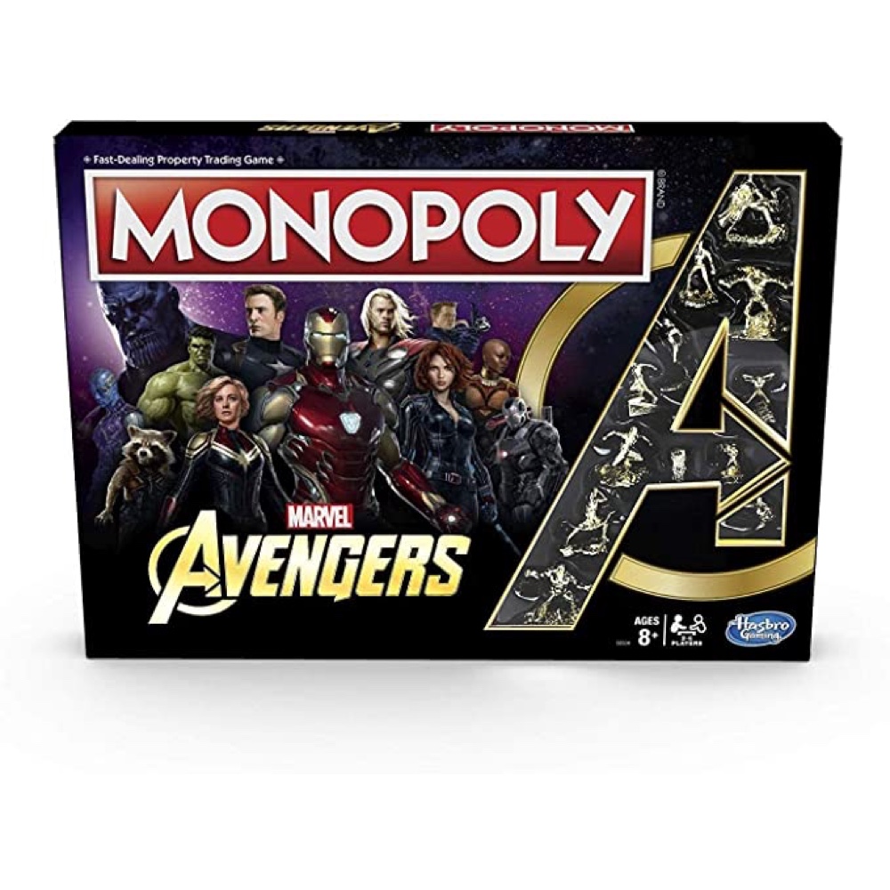 Monopoly Board Game Party - Kids Party Ideas - Adult Party Themes - Rare Monopoly Games - Monopoly Avengers Edition