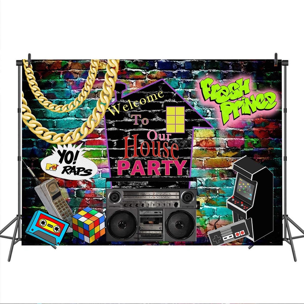 Hip Hop Themed Party - Gangster Rap Theme Party - Decorations - Party Supplies - Games - Food - Music - Backdrop