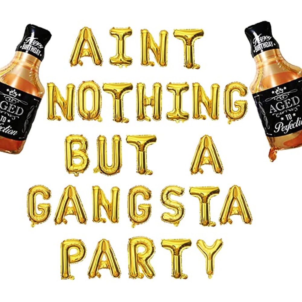 Gangster Themed Party - Mafia Themed Party - Decorations - Party Supplies - Games - Food - Music - Balloons