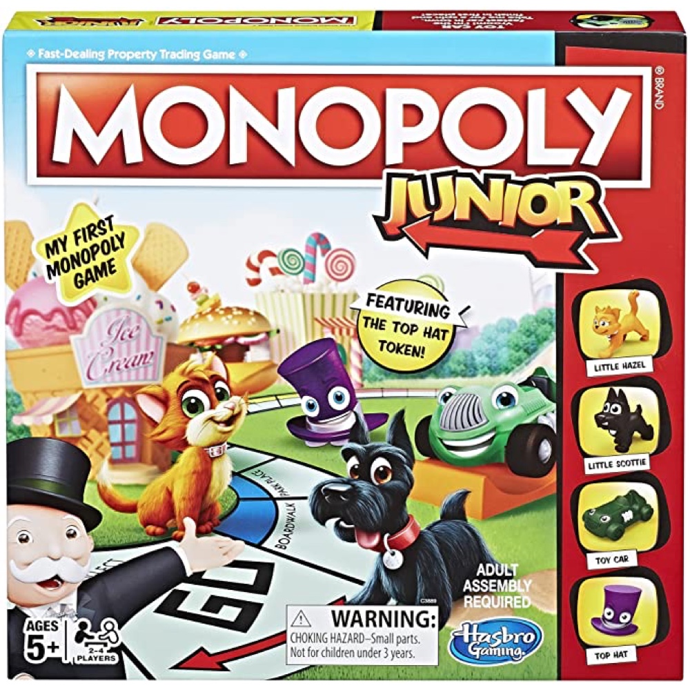 Monopoly Board Game Party - Kids Party Ideas - Adult Party Themes - Rare Monopoly Games - Junior Edition