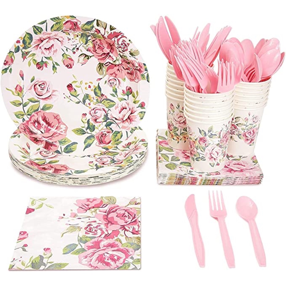 Japanese Blossom Garden Themed Party - Ideas - Decorations - Party Supplies - Music - Tableware