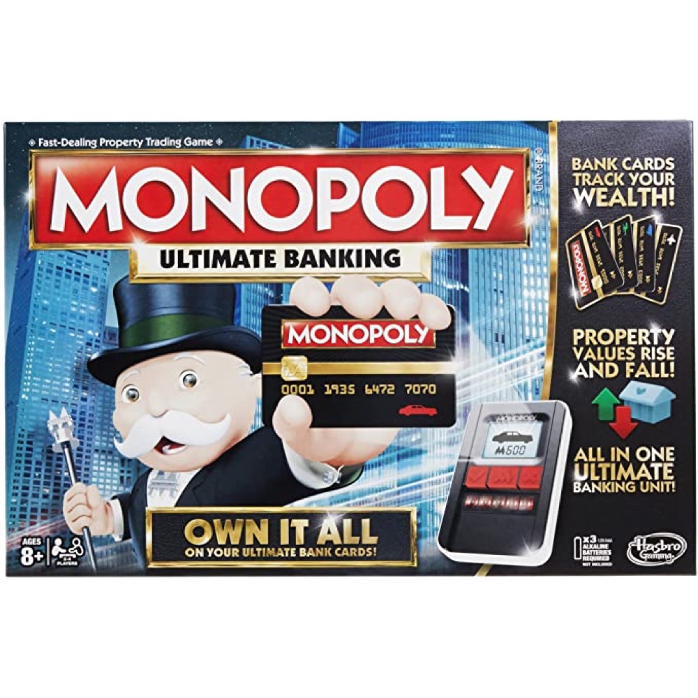 Monopoly Board Game Party - Kids Party Ideas - Adult Party Themes - Rare Monopoly Games - Ultimate Banking Edition