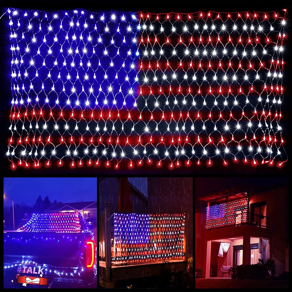 United States of America Themed Party - USA Themed Party - Ideas - Inspiration - Themes - Decorations - Party Supplies - American Flag Lights