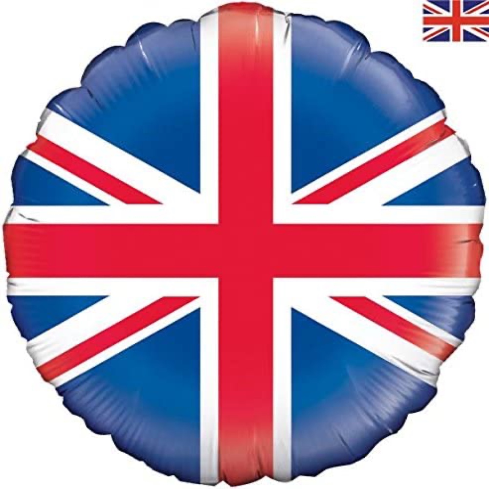 Best of British Themed Party - Party - Ideas - Inspiration - Themes - Decorations - Union Jack Balloons