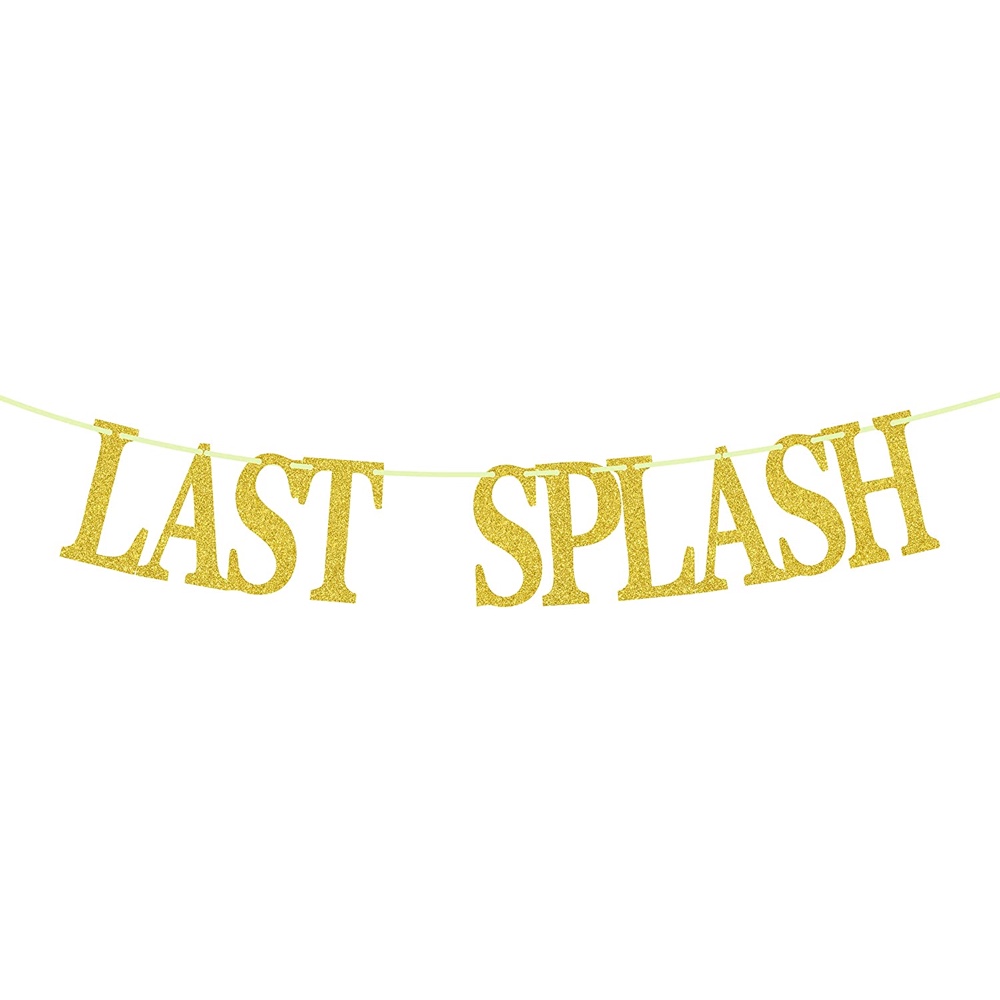 Last Splash Mermaid Bash Bachelorette Party - Ideas - Inspiration - Themes - Decorations - Party Supplies - Banner