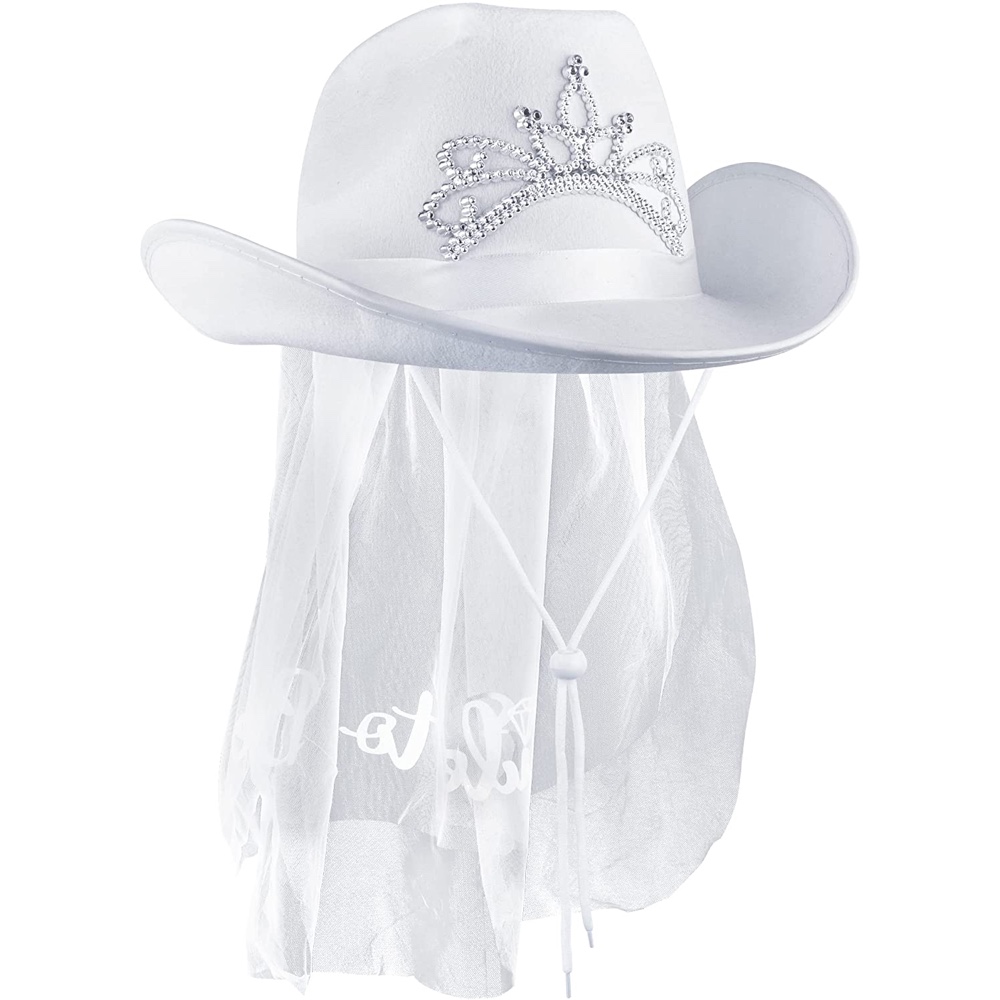 Last Rodeo Bachelorette Party - Bridal Shower - Party - Ideas - Inspiration - Themes - Decorations - Bride Cowboy Hat