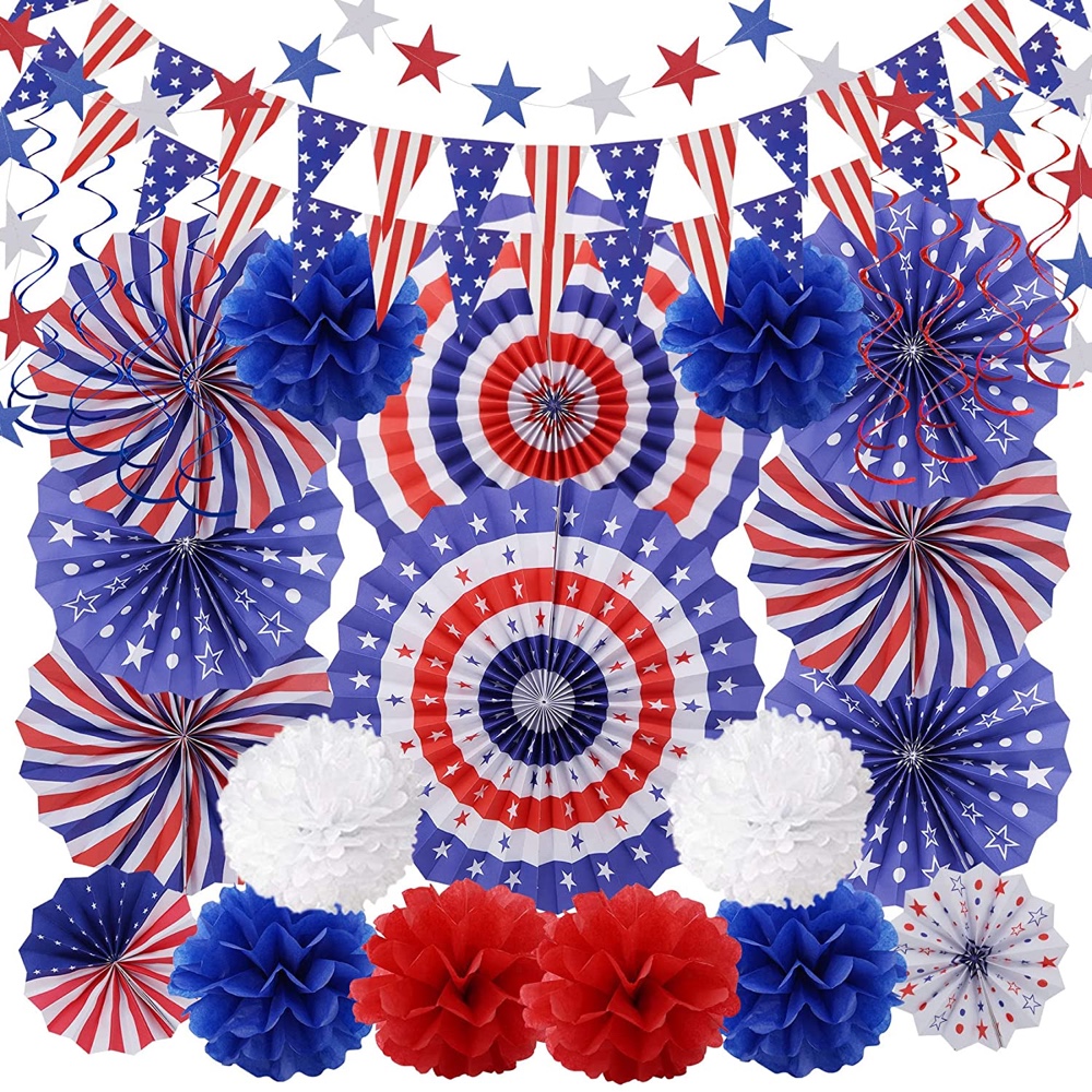 United States of America Themed Party - USA Themed Party - Ideas - Inspiration - Themes - Decorations - Party Supplies - Party Decorations Set