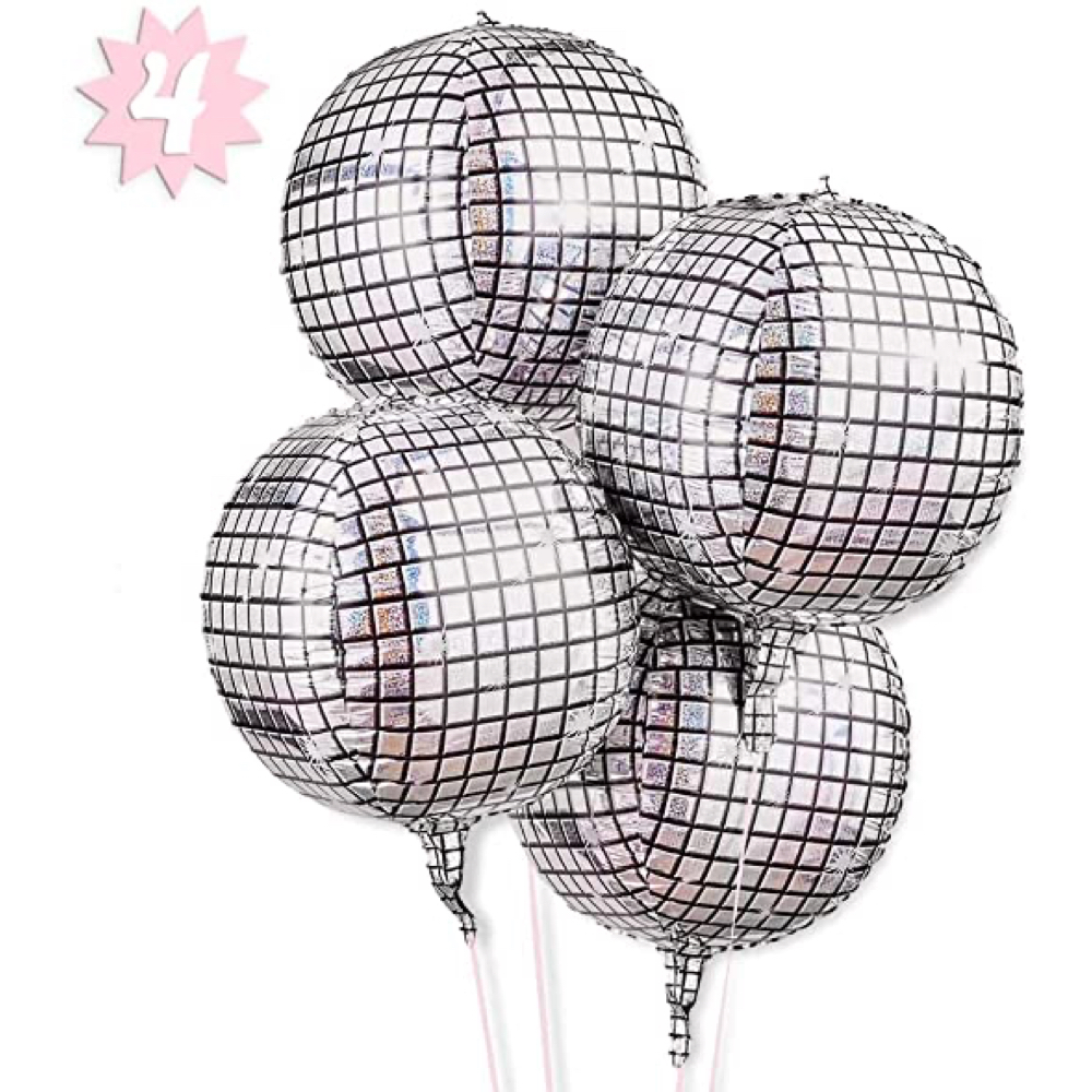 Disco Bride Bachelorette Party - Hen Party Ideas - Inspirations - Party Decorations - Party Supplies - Party Games - Food - Disco Ball Balloons