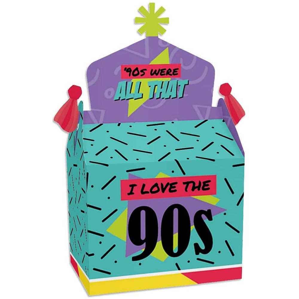 90s Throwback Bachelorette Party - Ideas - Inspiration - Themes - Decorations - Party Supplies - Party Bags - Boxes