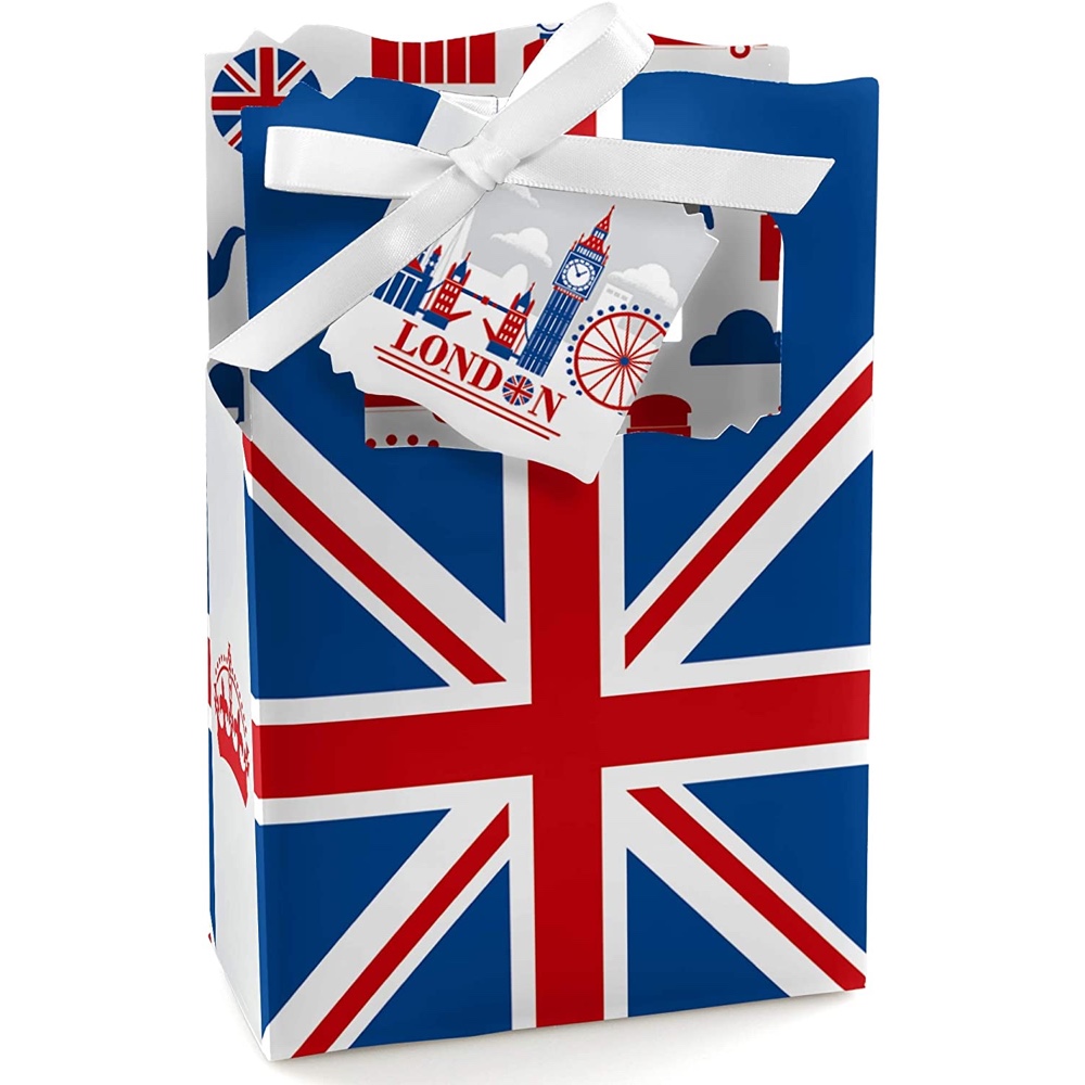 Best of British Themed Party - Party - Ideas - Inspiration - Themes - Decorations - Party Favor Bags