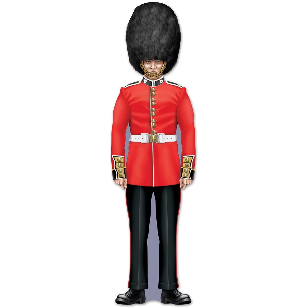 Best of British Themed Party - Party - Ideas - Inspiration - Themes - Decorations - Royal Guard Cardboard Cutout
