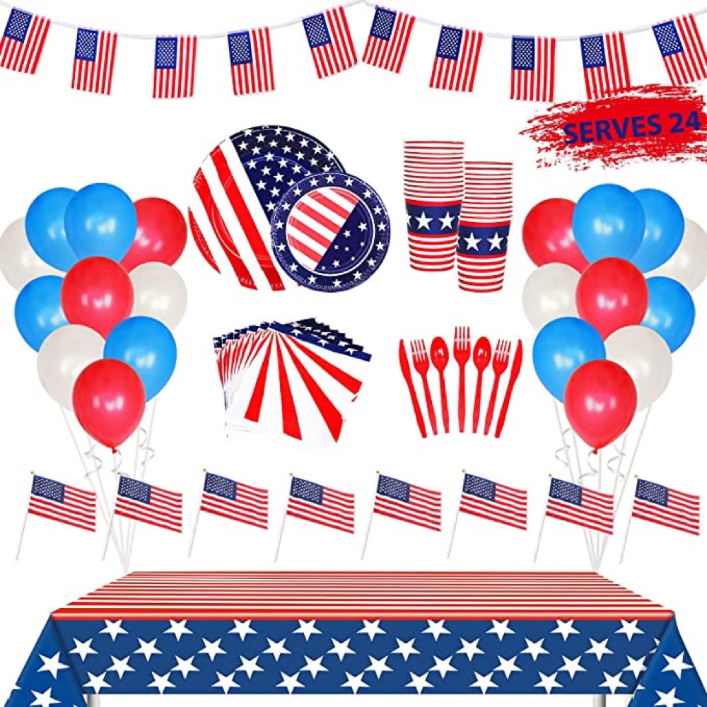 United States of America Themed Party - USA Themed Party - Ideas - Inspiration - Themes - Decorations - Party Supplies - Party Supplies Set