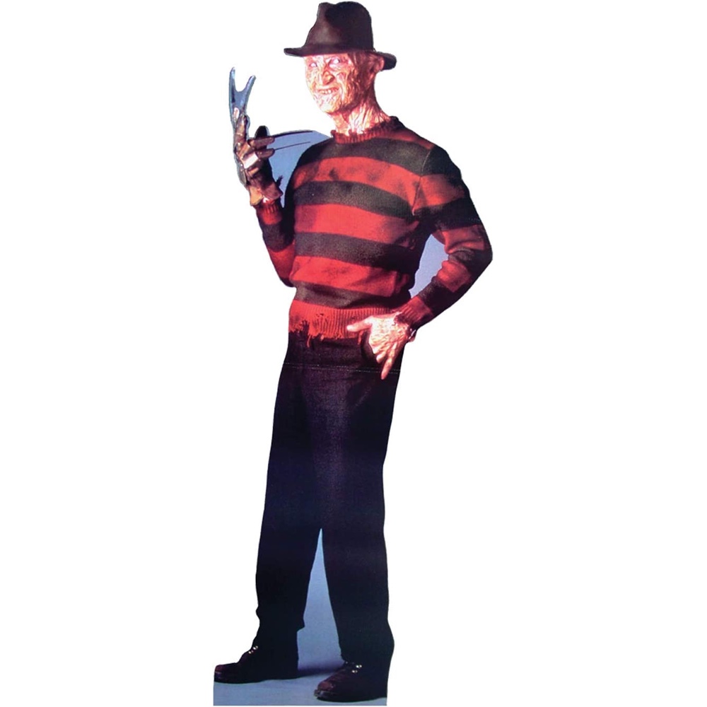 A Nightmare on Elm Street Themed Party - Horror Night Party - Freddy Krueger Themed Halloween Party - Decorations - Party Supplies - Ideas - Inspiration - Cardboard Cutout