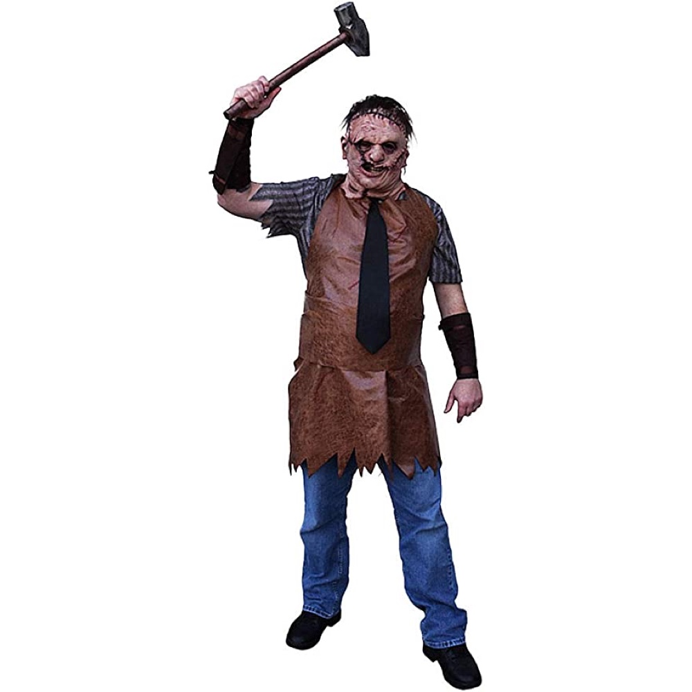 Texas Chainsaw Massacre Themed Halloween Party - Leatherface - Scare Room - Birthday Party - Part Supplies - Decorations - Ideas - Inspiration - Leatherface Costume
