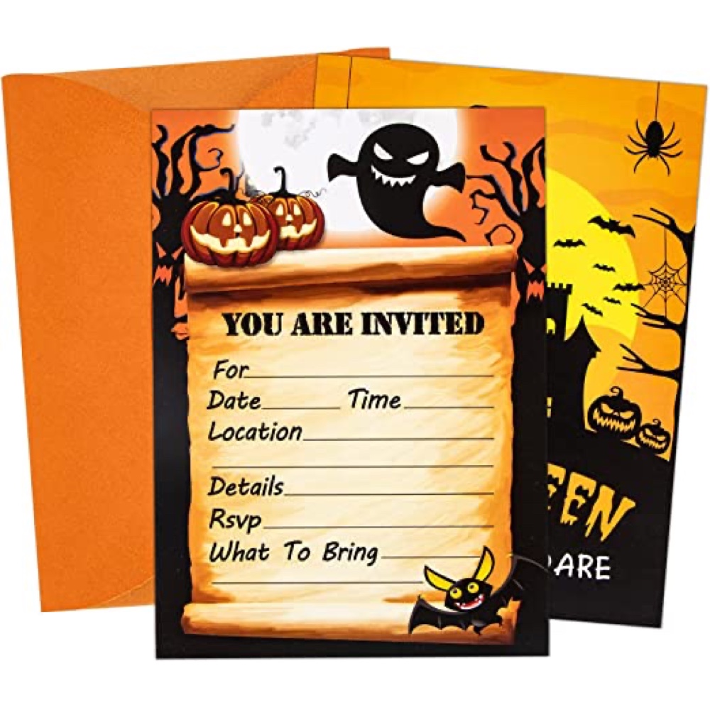 Stephen King Themed Halloween Party - Halloween Party Theme - Birthday - Ideas and Inspiration - Party Supplies and Decorations - Party Invitations - Invites
