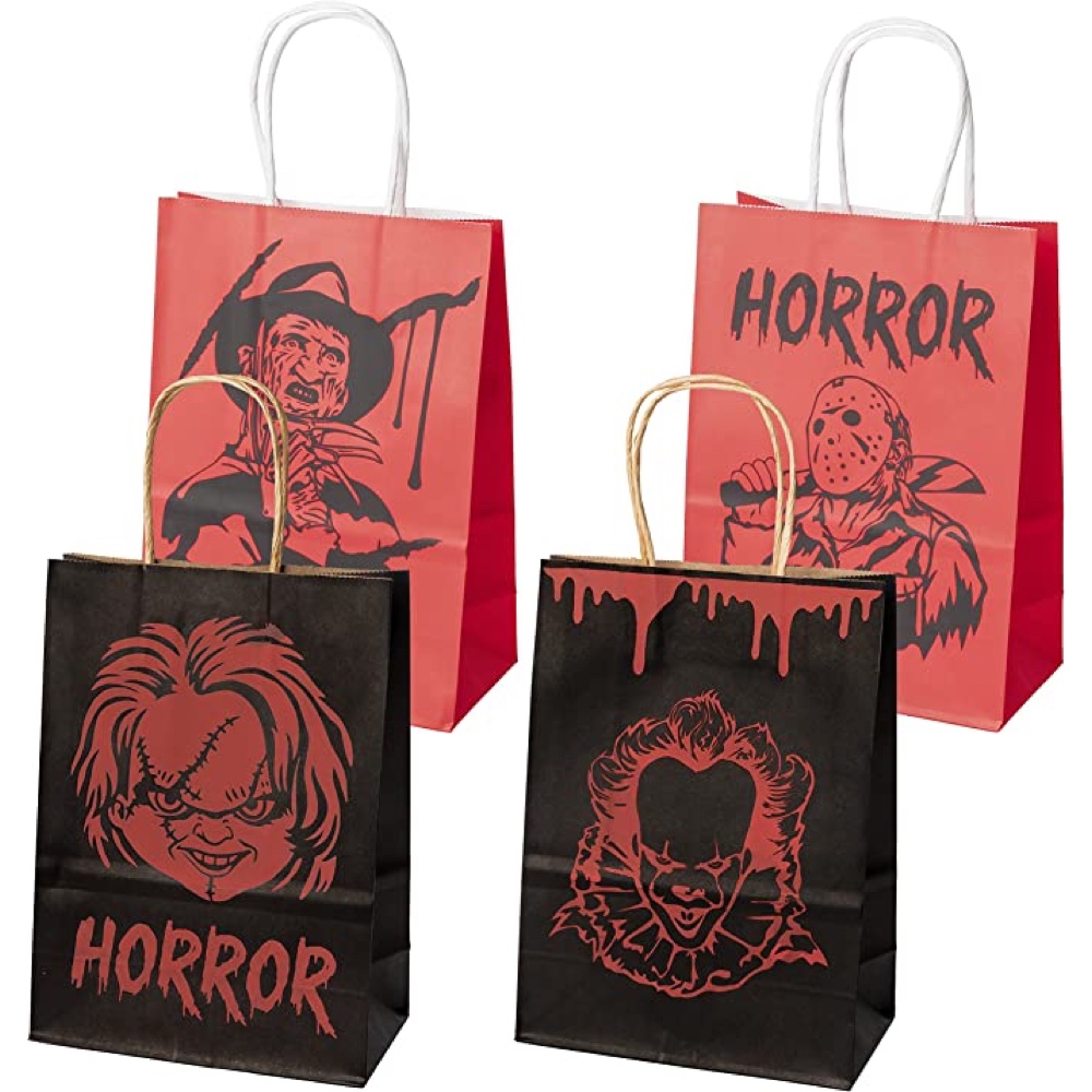 A Nightmare on Elm Street Themed Party - Horror Night Party - Freddy Krueger Themed Halloween Party - Decorations - Party Supplies - Ideas - Inspiration - Party Favor Bags