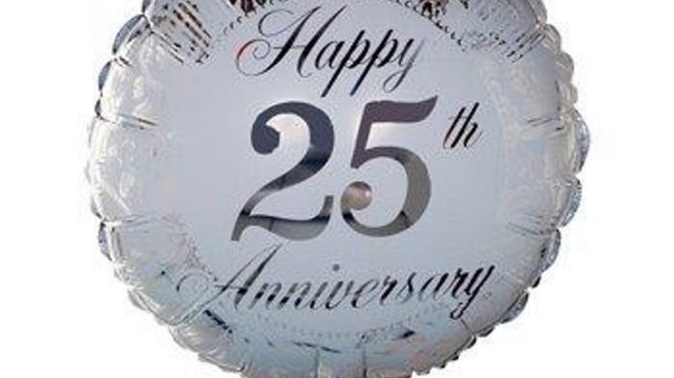 25th Wedding Anniversary Party - Silver Wedding Anniversary Party - Celebration - Ideas - Inspiration - Party Supplies - Decorations