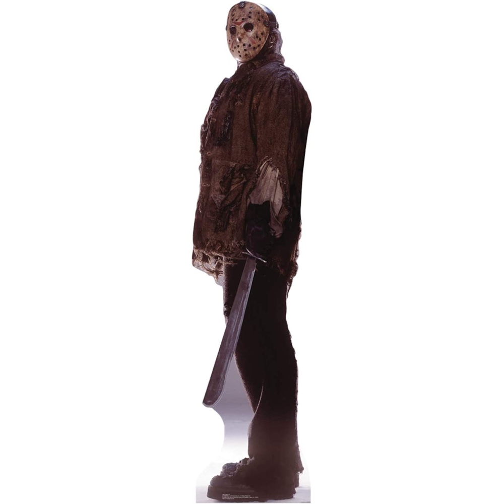 Friday the 13th Themed Halloween Party - Camp Crystal Lake Themed Halloween Party - Jason Voorhees Themed Halloween Party - Party Supplies - Party Decorations - Ideas - Inspiration - Birthday Party - Cardboard Cutout