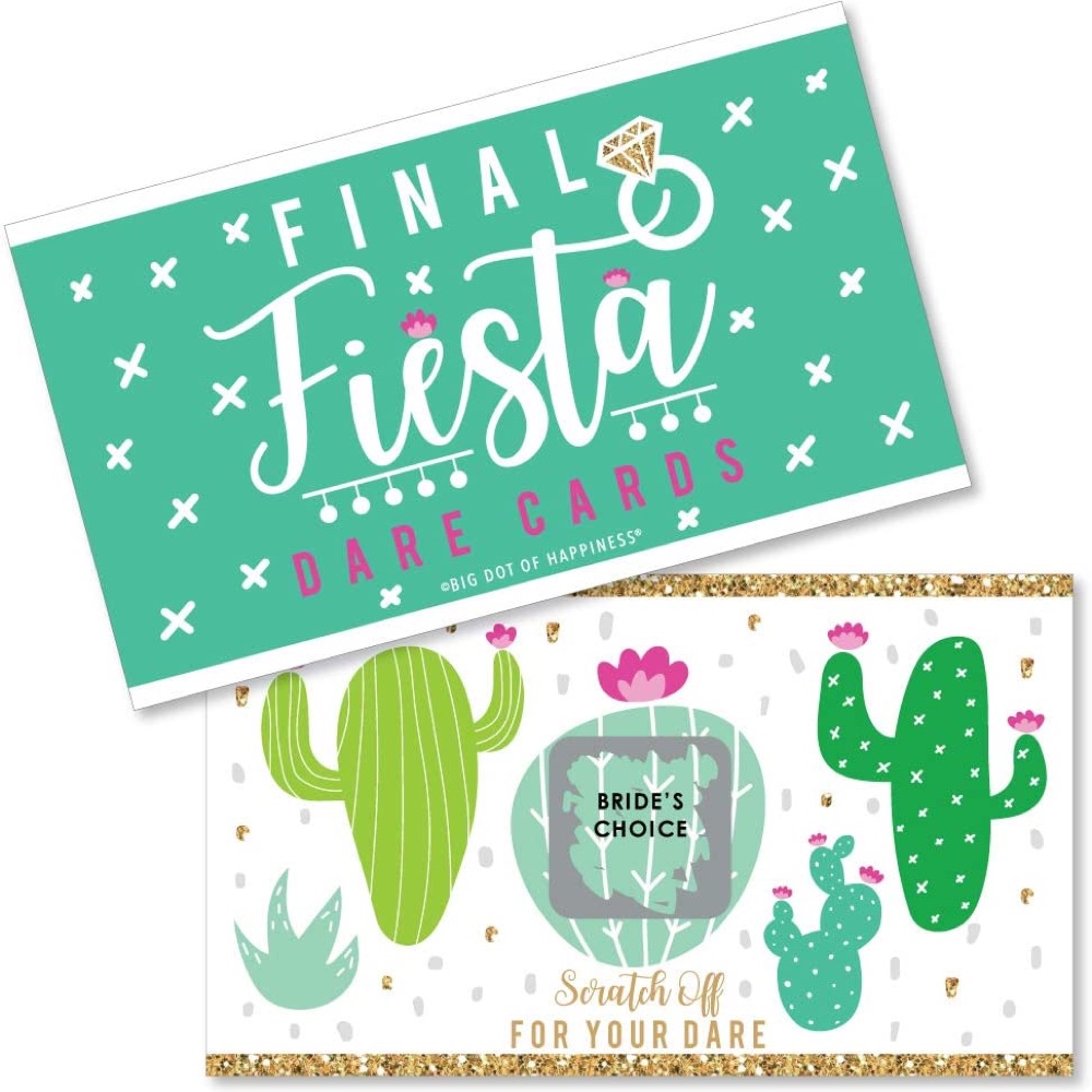 Final Fiesta Bachelorette Party - Hen Party - Party Supplies - Party Decorations - Ideas - Inspiration - DIY - Games - Truth or Dare Cards