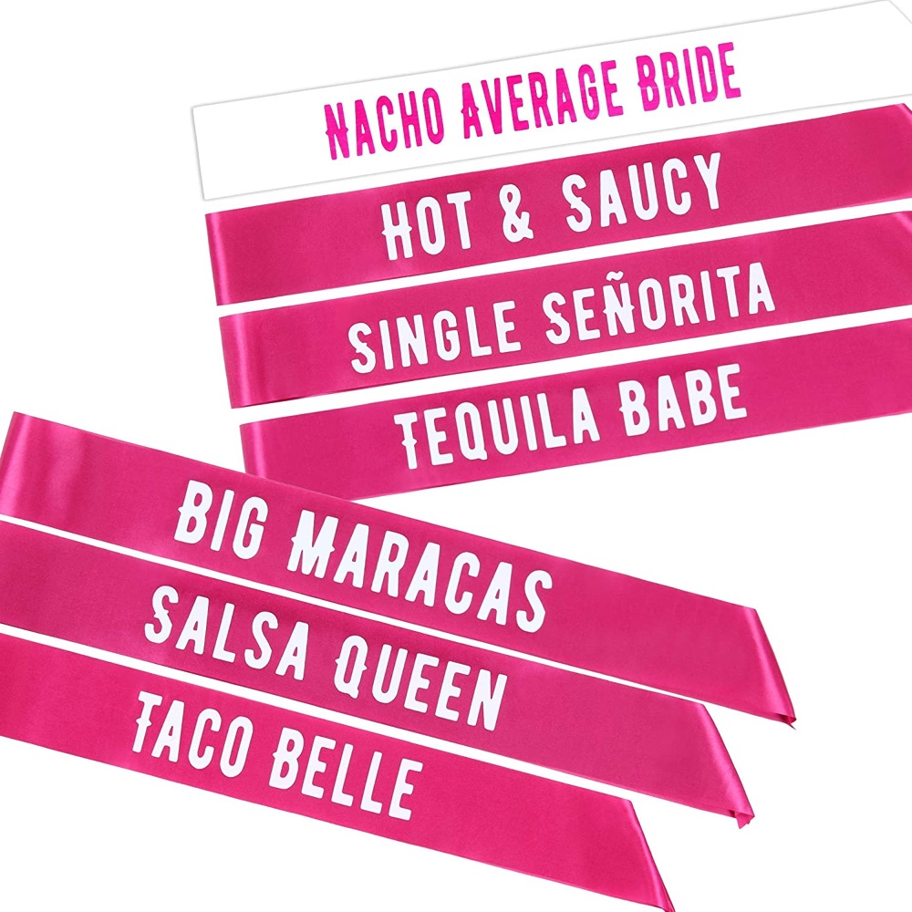 Final Fiesta Bachelorette Party - Hen Party - Party Supplies - Party Decorations - Ideas - Inspiration - DIY - Sashes