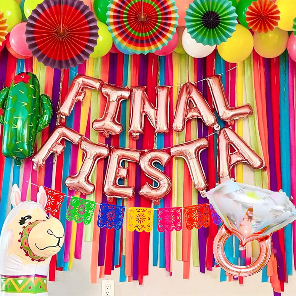 Final Fiesta Bachelorette Party - Hen Party - Party Supplies - Party Decorations - Ideas - Inspiration - DIY - Supplies Set - Decorations Set - Kit