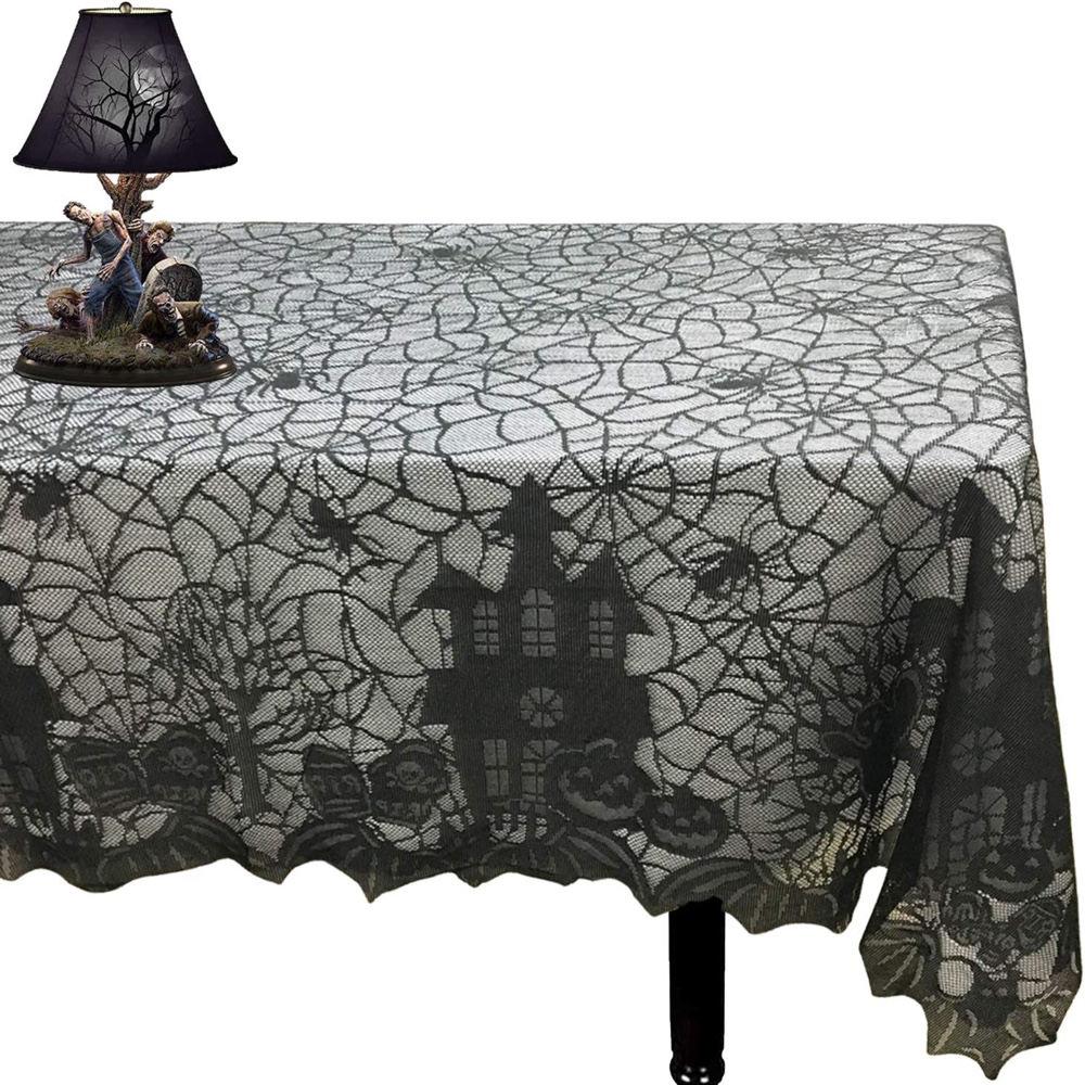 Gothic Themed Halloween Party - Gothic Themed Party - Goth Themed Party - Birthday Party - Ideas - Inspiration - DIY - Party Decorations - Party Supplies - Tablecloth