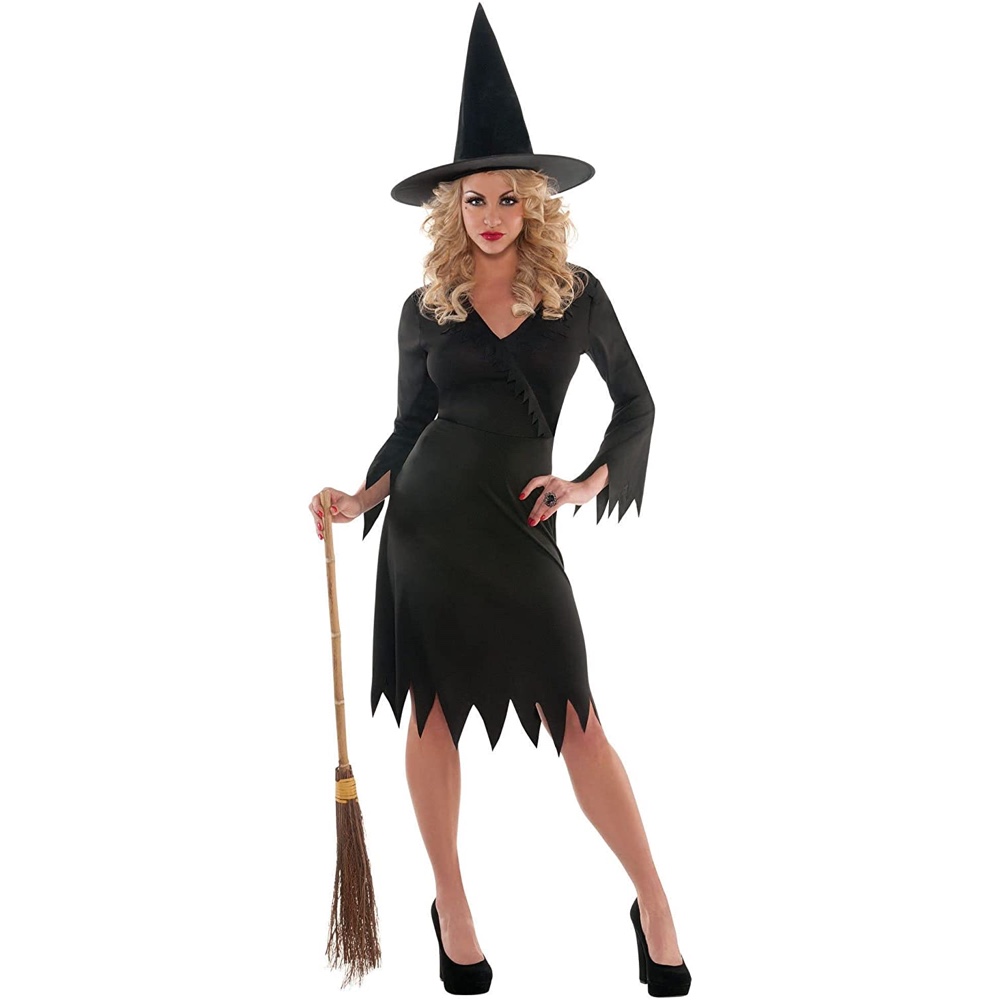 Witch Themed Halloween Party - Hocus Pocus Themed Halloween Party - Spooky Party Scare Room - Ideas - Inspiration - Party Decorations - Party Supplies - Witch Costume