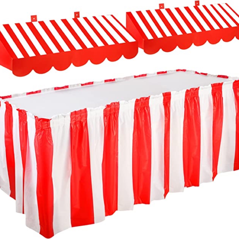 Freak Show Themed Halloween Party - Scary - Horror - Ideas - Inspiration - Party Decorations - Party Supplies - Awning