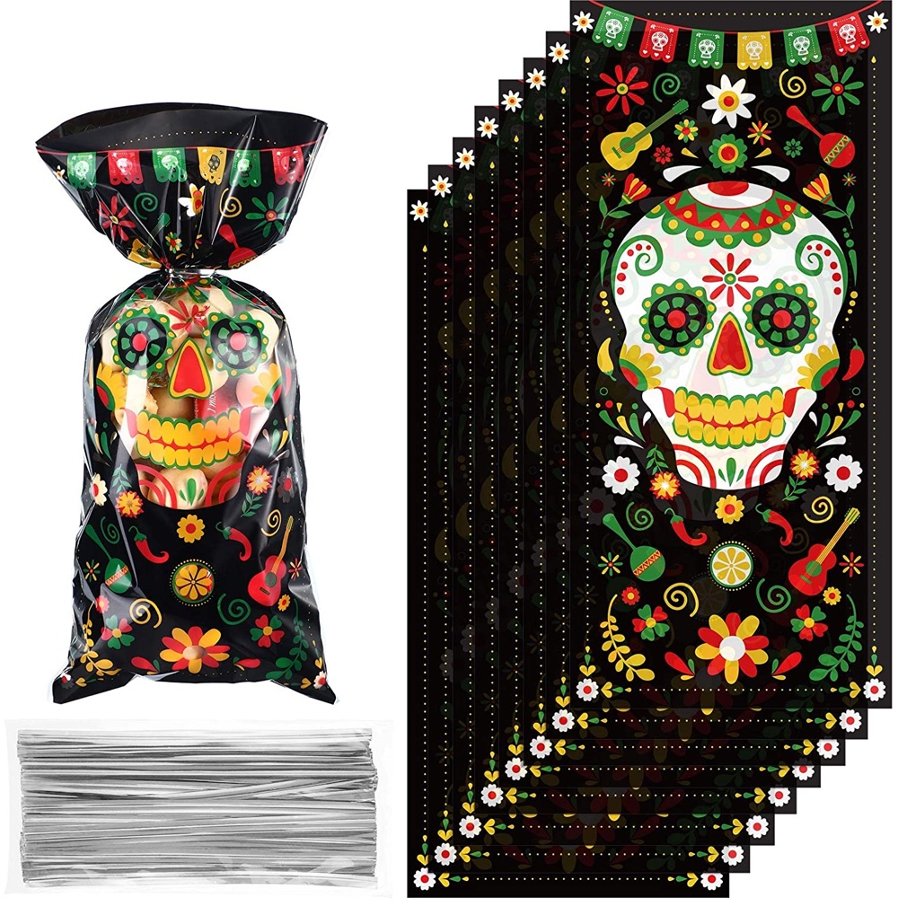 Day of the Dead Themed Halloween Party - Ideas - Inspiration - Party Supplies - Party Decorations - Party Favor Bags