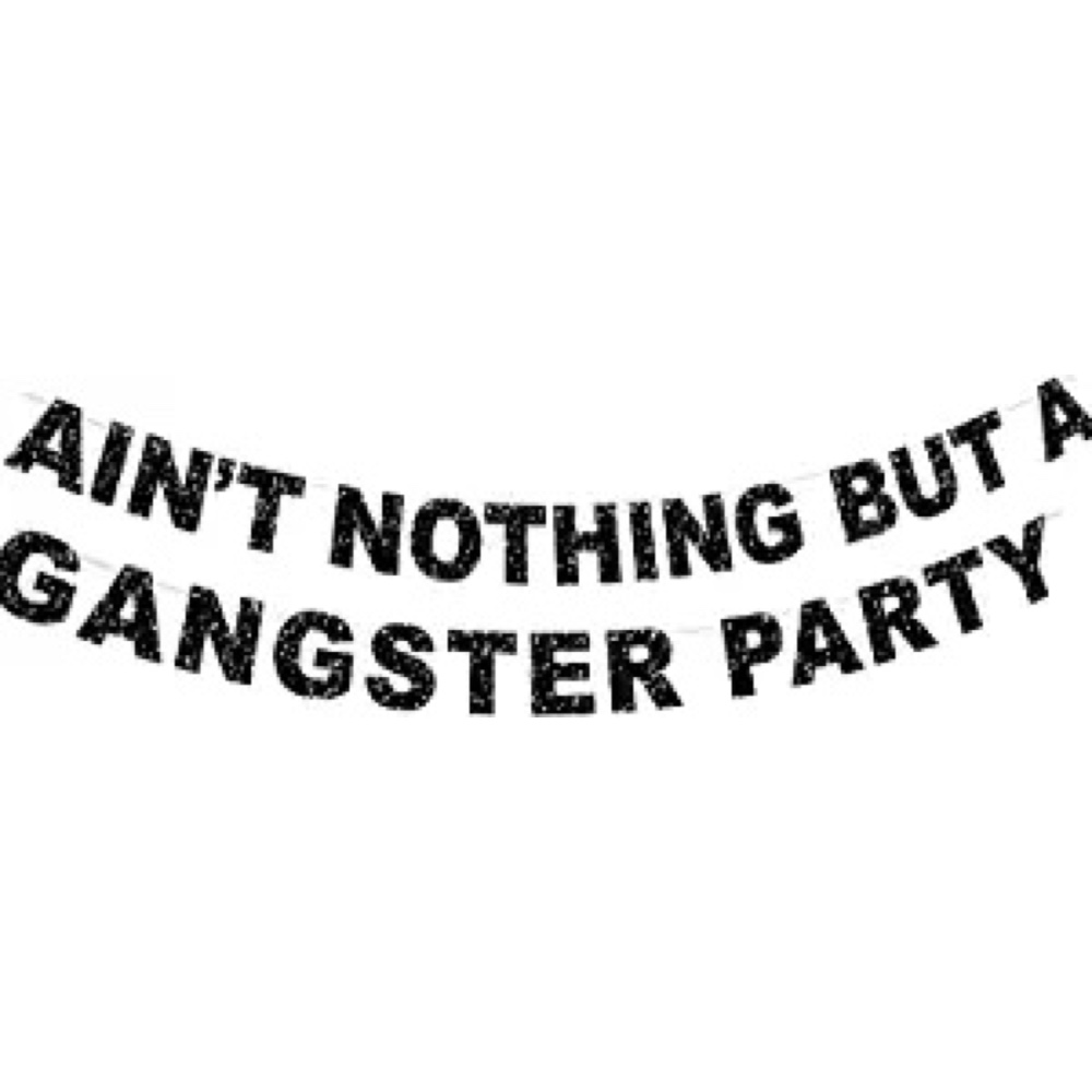 The Godfather Themed Party - Gangster Party - The Sopranos Themed Party - Birthday Party - Party Ideas - Inspiration - Party Decorations - Party Supplies - Birthday Party Banner