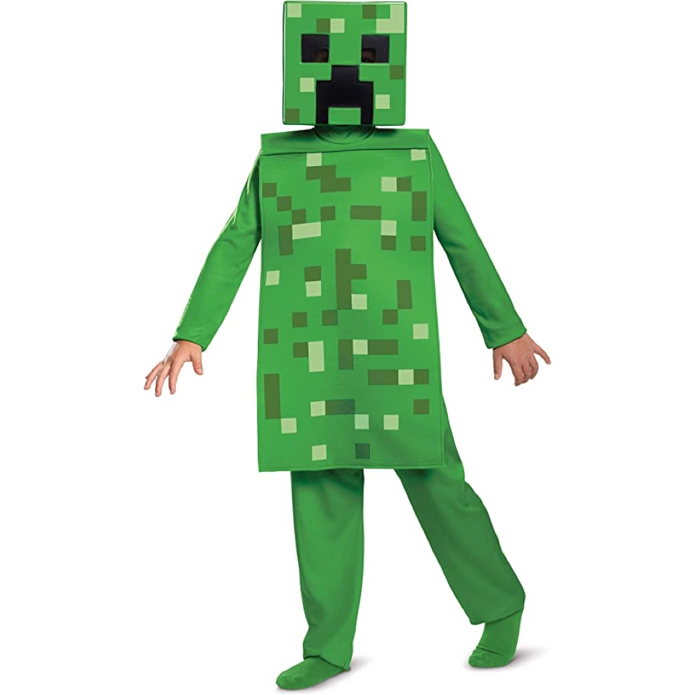 Minecraft Themed Party - Kids Children - Minecraft Theme Birthday Party - Video Games - Ideas and Inspiration - Party Supplies - Party Decorations - Creeper Costume