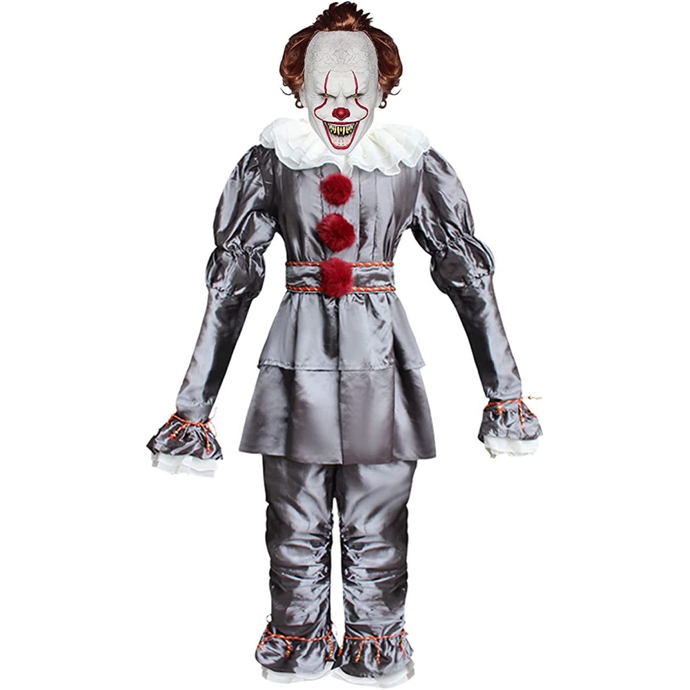 Creepy Clown Part Themed Halloween Party - Scary Clown Themed Halloween Party - Freaky Clown Themed Halloween Party - Party Decorations - Party Supplies - Ideas - Inspiration - It - Pennywise Costume