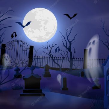 Graveyard Themed Halloween Party - Cemetery Themed Halloween Party - Ideas - Inspiration - Party Supplies - Party Decorations - Food